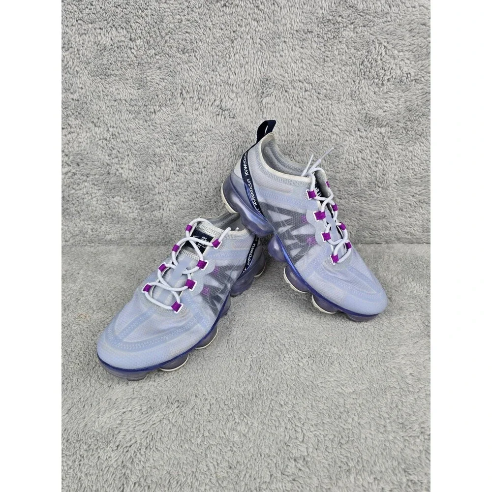 Nike Air VaporMax 2019 Shoes Womens Size 8,5 Gray Running Sneakers AR6632-023